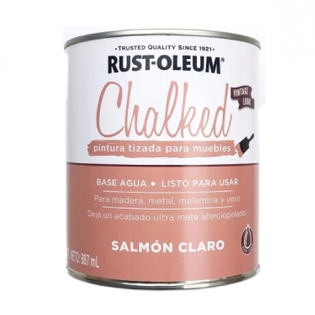 CHALKED BROCH SALMON CLARO RUST OLEUM N/a