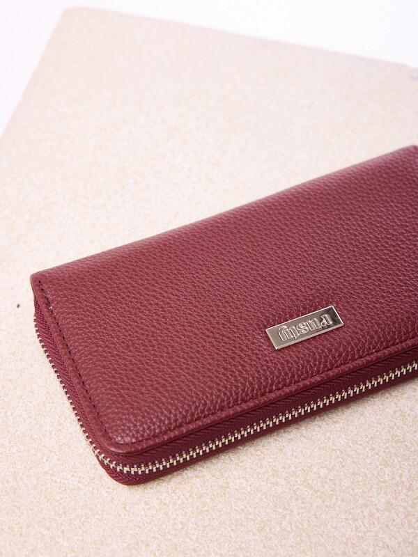 BILLETERA NOVADIW26 RUSTY Bordeaux