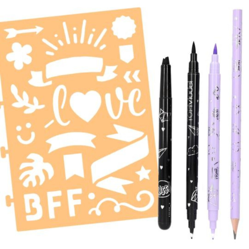 Hand lettering set- Top Model Hand Lettering Set- Top Model