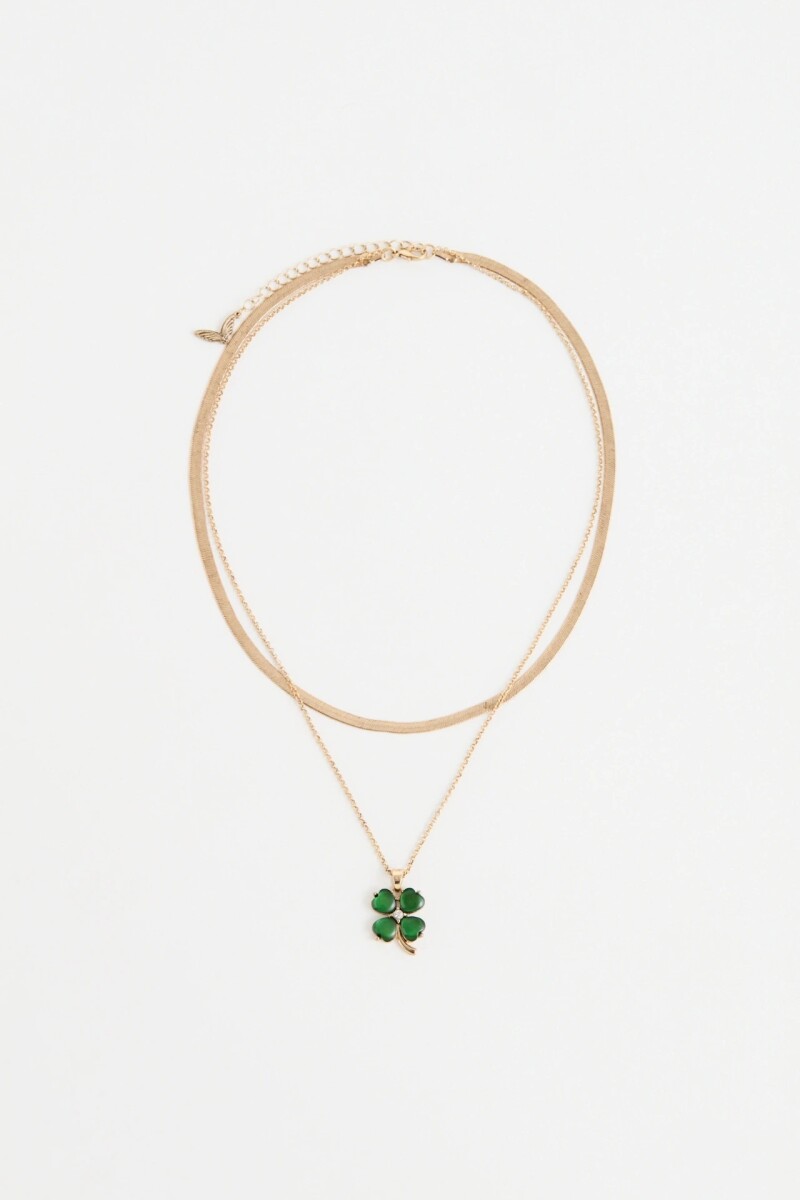 Collar Good Luck Verde
