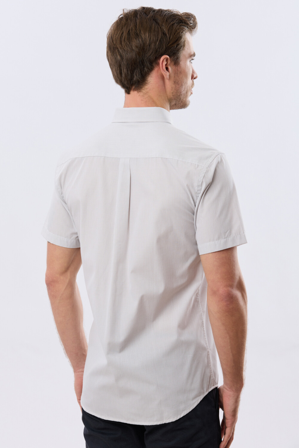 CAMISA CUADROS Gris
