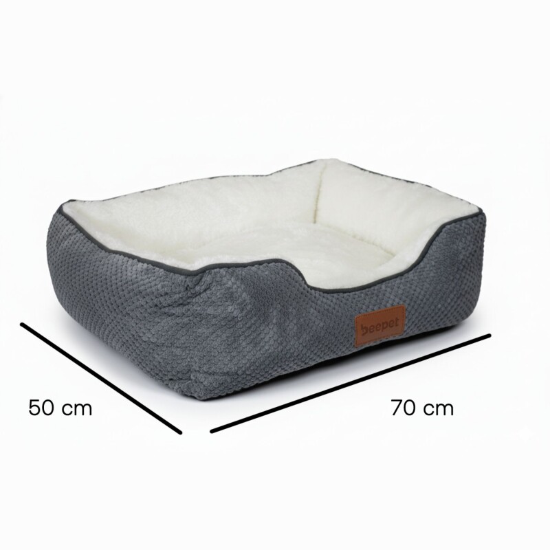 Cama Ortopedica para Mascota Tamaño M 70 x 50 cm modelo PawZen Beepet Cama Ortopedica para Mascota Tamaño M 70 x 50 cm modelo PawZen Beepet