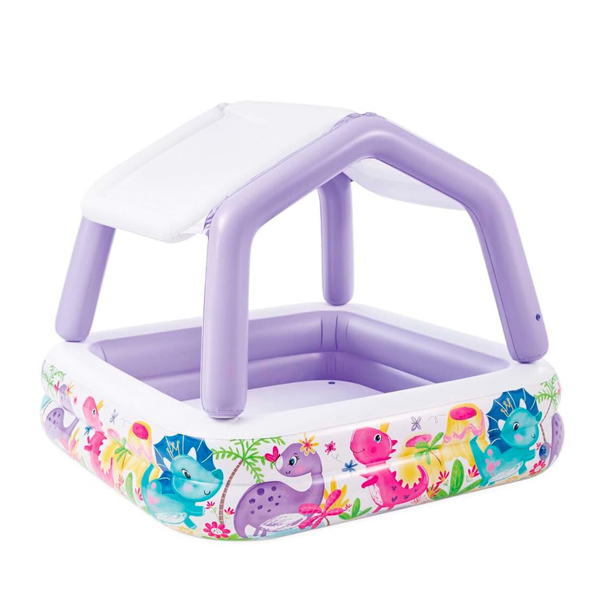 Piscina Inflable Intex 280 L C/ Techo Bebés Y Niños 