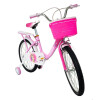 Bicicleta Combinada Rodado 20 Con Rueditas COMBINADO FUCSIA