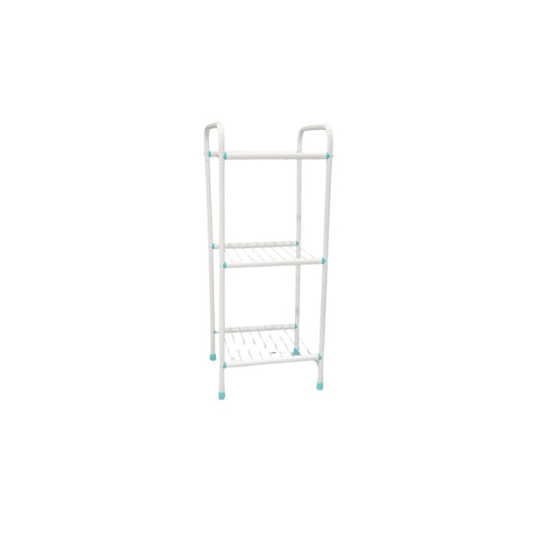 ESTANTE MULTIUSO DE ACERO 3 PISOS 35X31X86CM Blanco