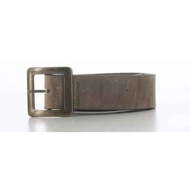 Cinto Freeway de Cuero Marrón (Cuero Graso)