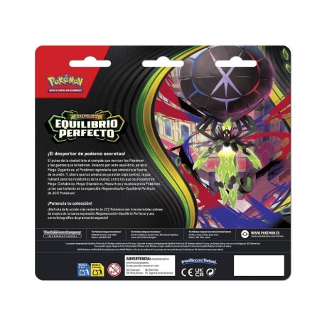 Pokemon 3 sobres Blister - Mega Evoluciones - Equilibrio Perfecto Pokemon 3 sobres Blister - Mega Evoluciones - Equilibrio Perfecto