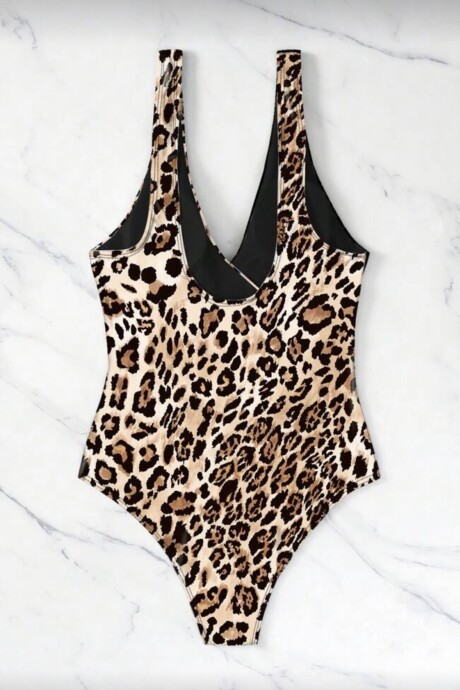 Enteriza ALTAGRACIA leopardo