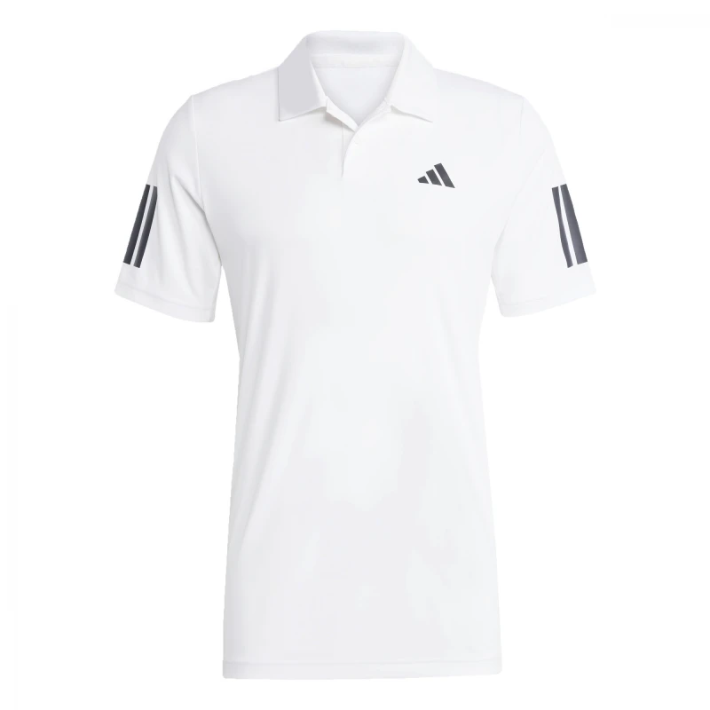Polo Club Tennis 3 bandas de Hombre Blanco