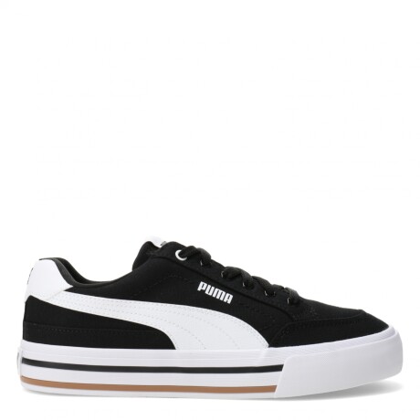 Championes de Hombre Puma Court Classic Vulc Negro - Blanco