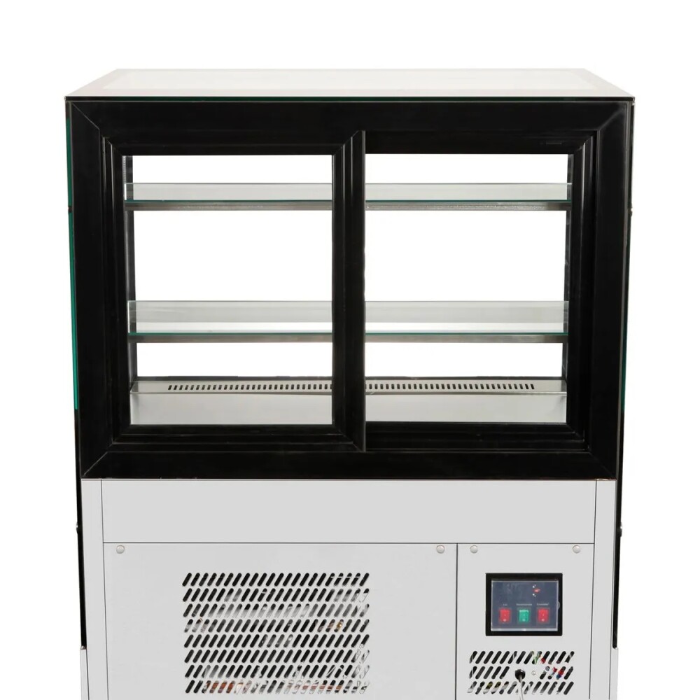 Vitrina Pastelera Recta 378 Litros Refrigerada 2 Repisas Vitrina Pastelera Recta 378 Litros Refrigerada 2 Repisas