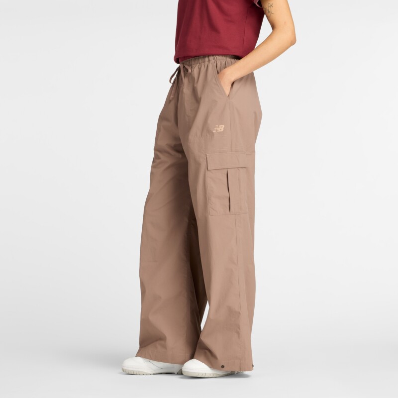 Pantalon New Balance de dama - WP53504EAS BROWN