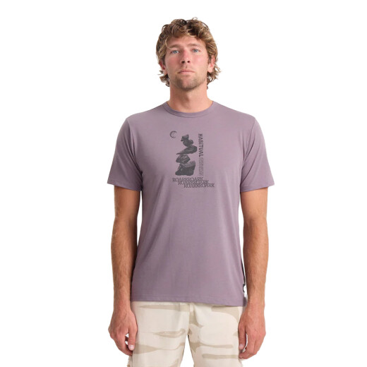 Remera Roark Mathis Active Ss - Lila Remera Roark Mathis Active Ss - Lila