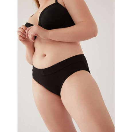 Bombacha alta tiro corto sacks Negro