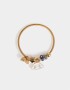 Pulseras Infantiles Licencias Pulsera Flexible Multi Dije Cinnamoroll - Dorado