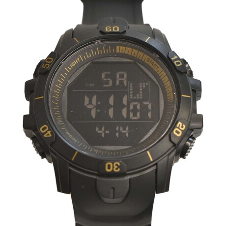 Set Reloj Deportivo Hombre + Auriculares M27 Inalámbricos BT Dorado