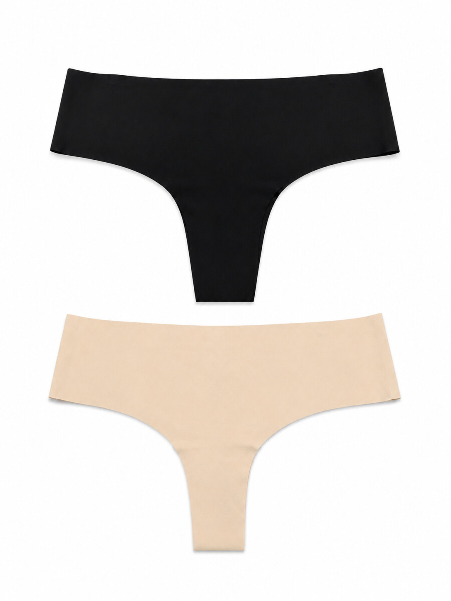 VEDETINA NINA PACK X 2 - NEGRO 