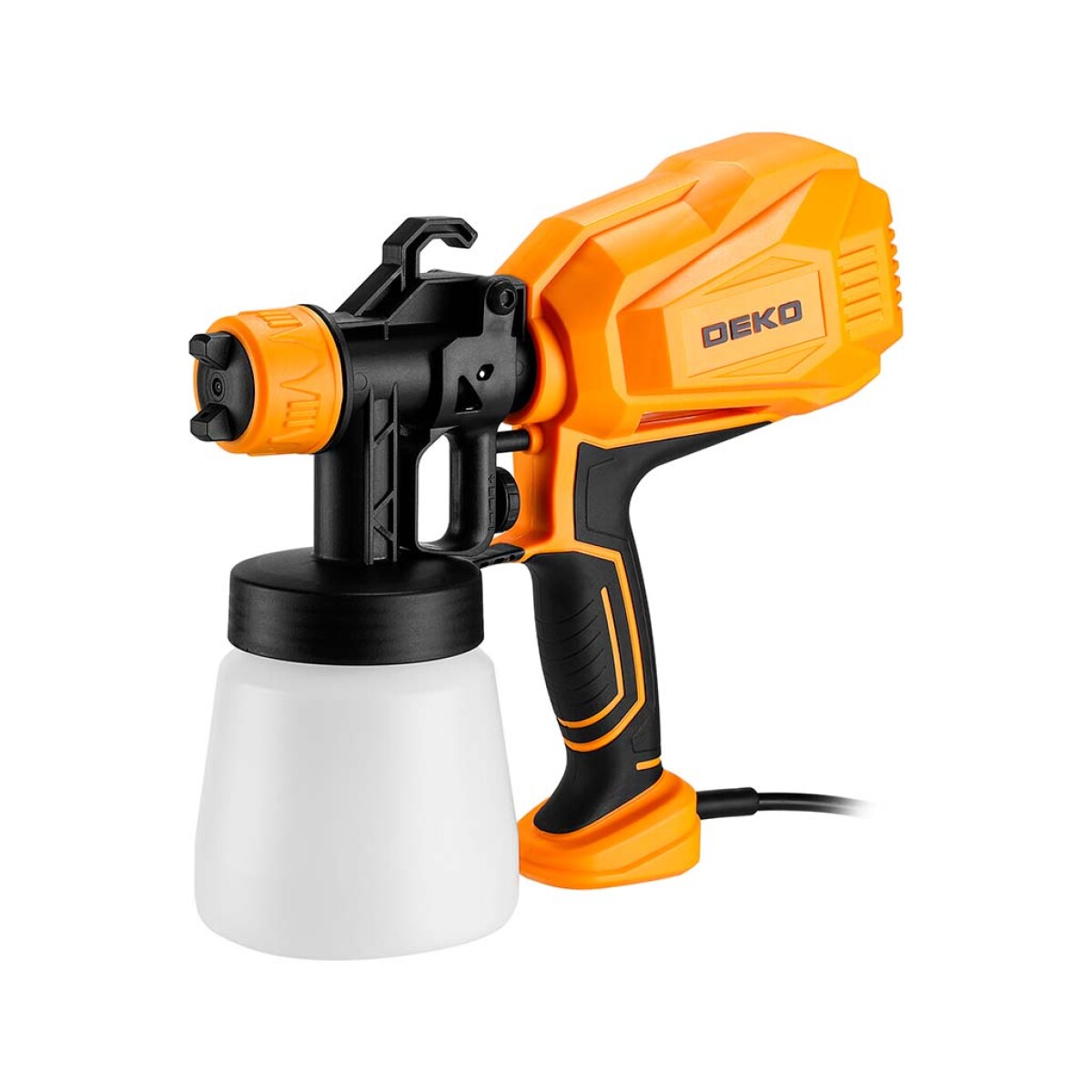 Pistola De Pintar 800ml 450W DKSG45K1-DKSG45X1 Deko - AMARILLO-NEGRO 