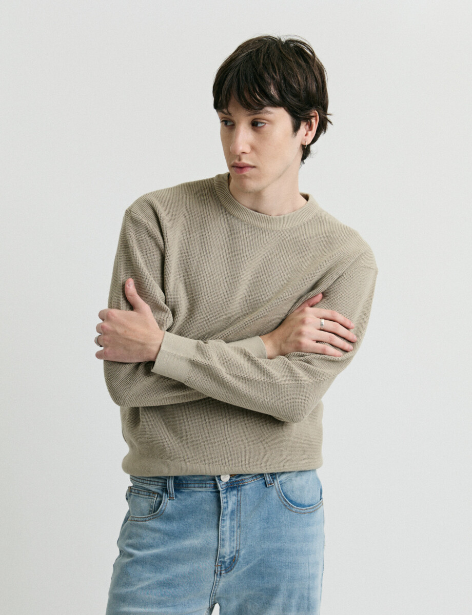 470585 SWEATER FERAUD Beige