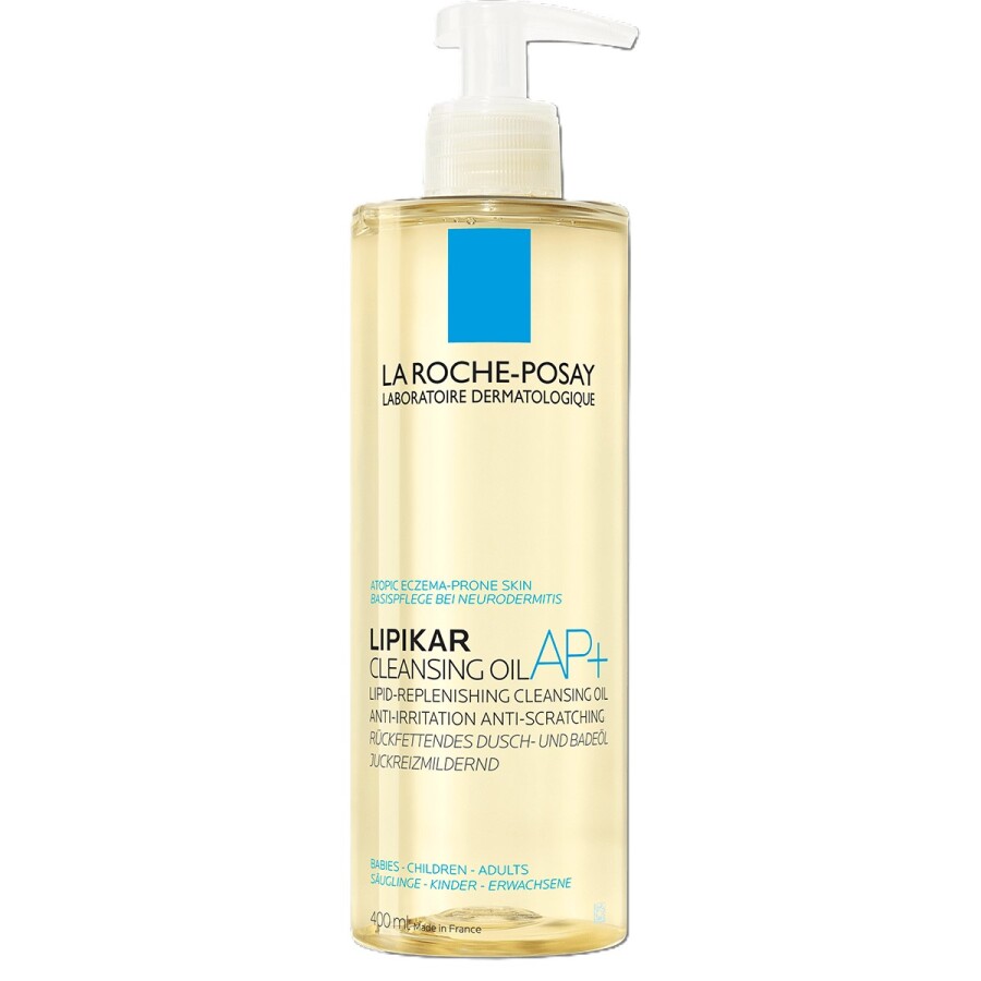 Aceite de Limpieza Corporal Lipikar Huile AP+ 400 ml – La Roche-Posay Aceite de Limpieza Corporal Lipikar Huile AP+ 400 ml – La Roche-Posay