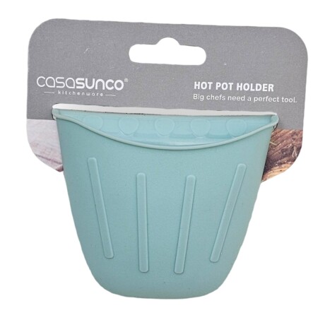 Manopla Agarradera de Silicona para Horno Cocinar Repostería Verde