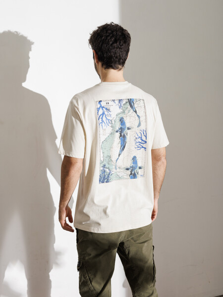 T-SHIRT REEF CREMA