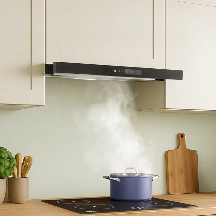 Campana extractora telescópica black 60 cm Xion XI-EC64-CU Campana extractora telescópica black 60 cm Xion XI-EC64-CU