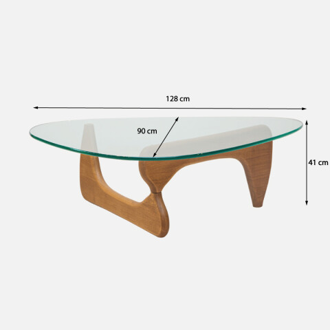 Mesa Noguchi Madera natural