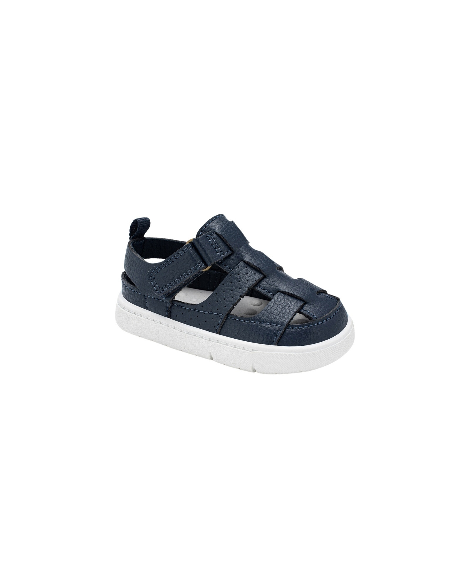 Sandalias pescadoras con velcro, azules Sin color