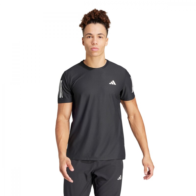 Camiseta Own The Run de Hombre Negro