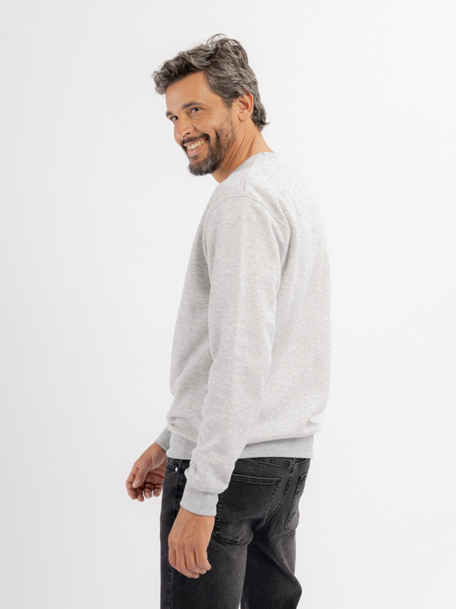 Buzo felpa Amir - gris melange 