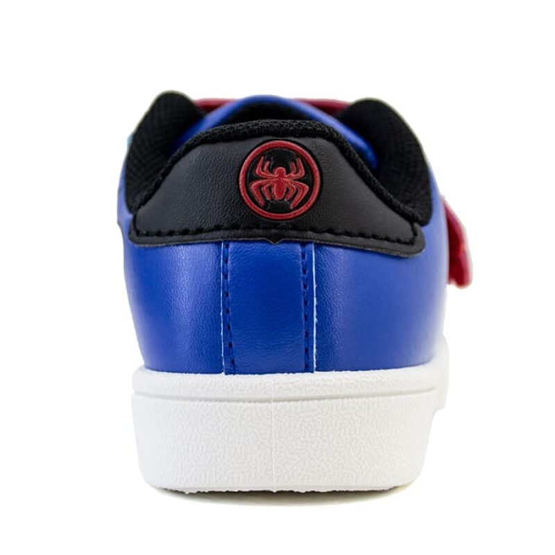 Calzado deportivos - Marvel - Marvel Casual Spiderman Bajo PU C/Velcro de Niños - SPTCFW23002 Azul-negro