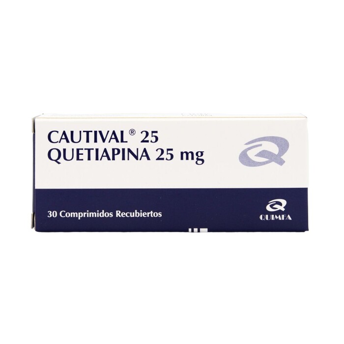 CAUTIVAL 25 MG. CJ X 30 COMP. REC. única