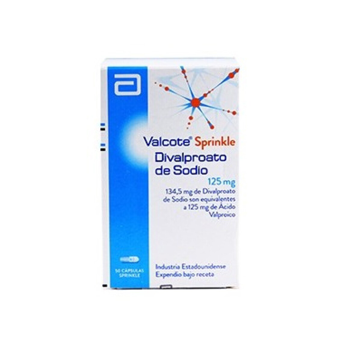 Valcote 125mg Sprinkle x 50 CAP 