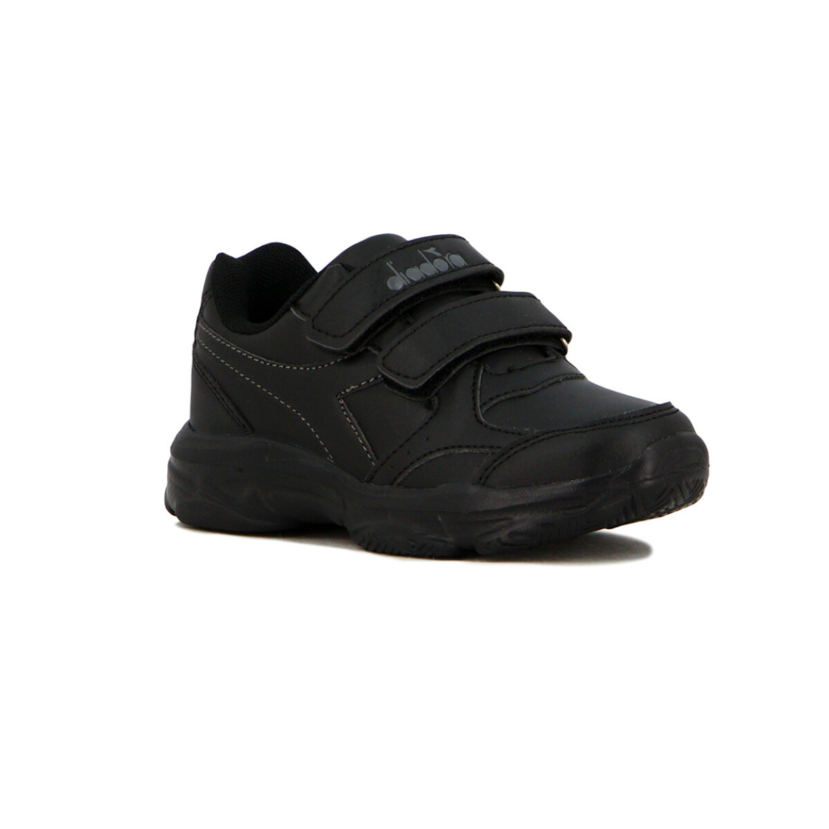 Diadora Champion Easy Run Wimbledon Kids C/Velcro - Negro-Negro 