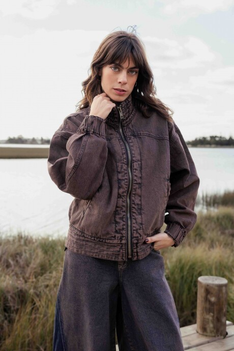 Campera Grunge Chocolate