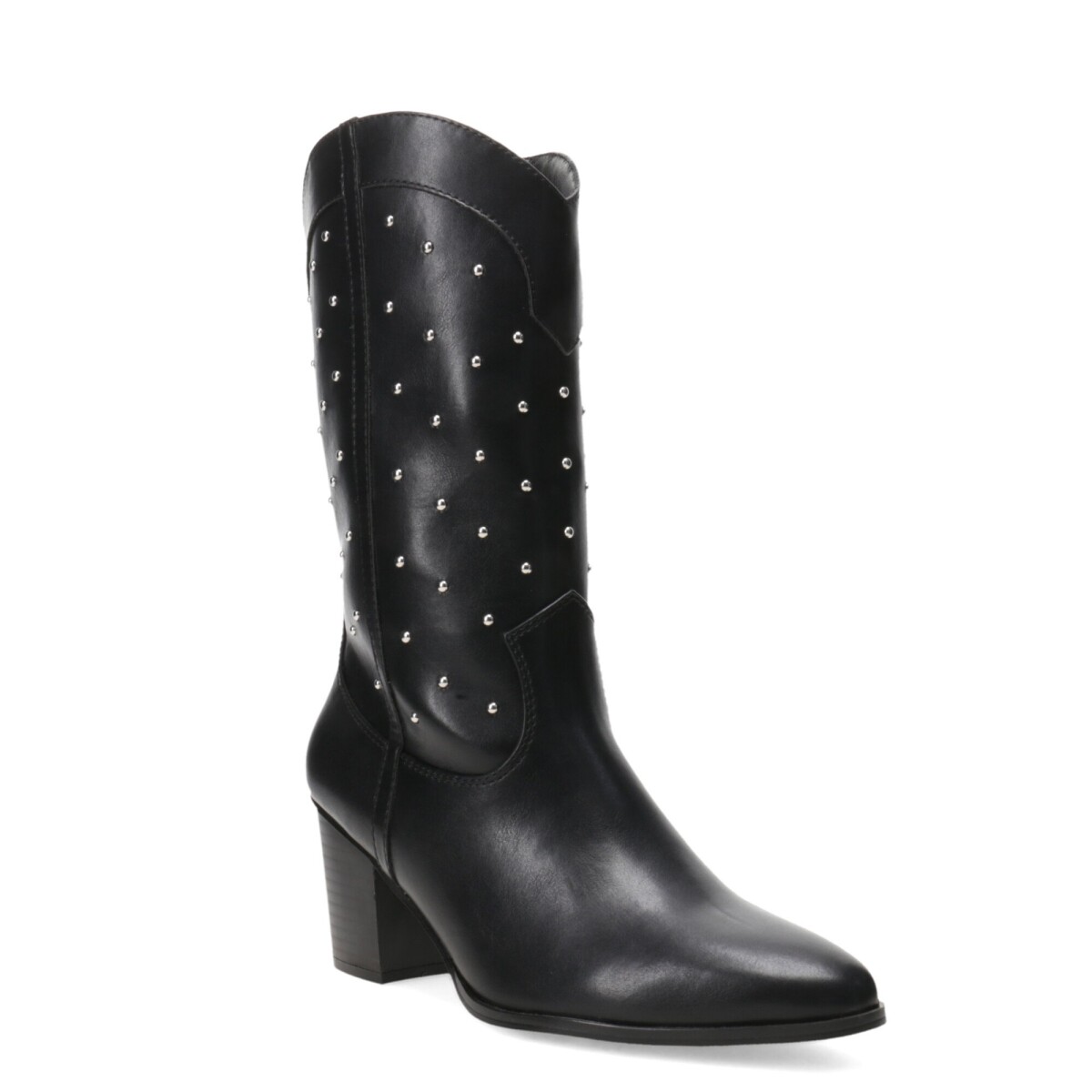 Botas de Mujer Miss Carol TAOS de caña alta con tachas - Negro 