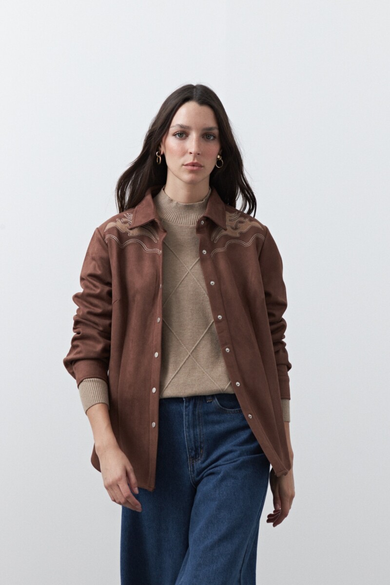 SOBRECAMISA VENTO Chocolate