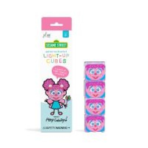 Set 4 cubos Glo Pals iluminados activados por agua ABBY