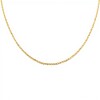 Cadena rombo - Oro bajo - Sin Piedra - CD8085 sinpiedra