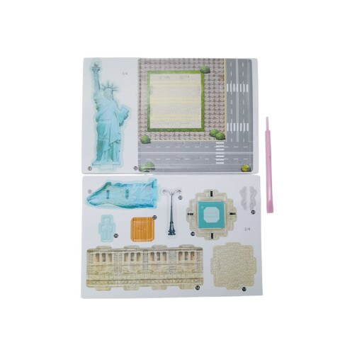 OUTLET Puzzle 3D de cartón de monumentos 22x15cm Outlet Puzzle 3d De Cartón De Monumentos 22x15cm