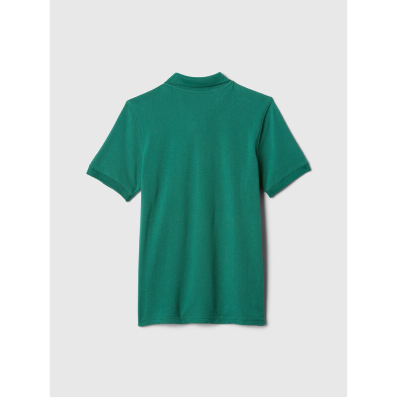 V-FRCH SS PIQUE LOGO POLO BALSAM TREE