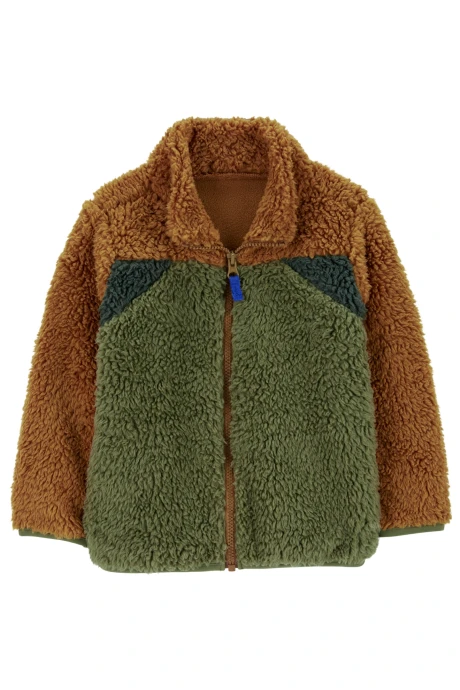 Campera de sherpa, diseño colorblock. Talles 2-5T Campera de sherpa, diseño colorblock. Talles 2-5T