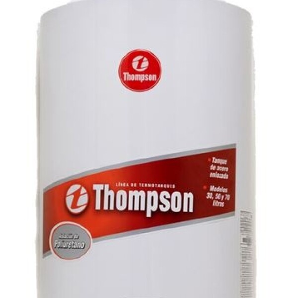 TERMOTANQUE THOMPSON 60 L ACERO CILINDRICO Sin color
