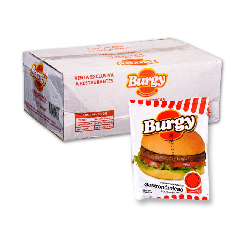 Hamburguesa gastronómica Burgy - 144 uds. Hamburguesa gastronómica Burgy - 144 uds.