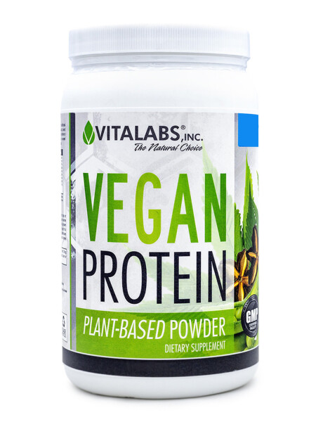 Suplemento Vitalabs Vegan Protein 2Lb 900Gr Vainilla