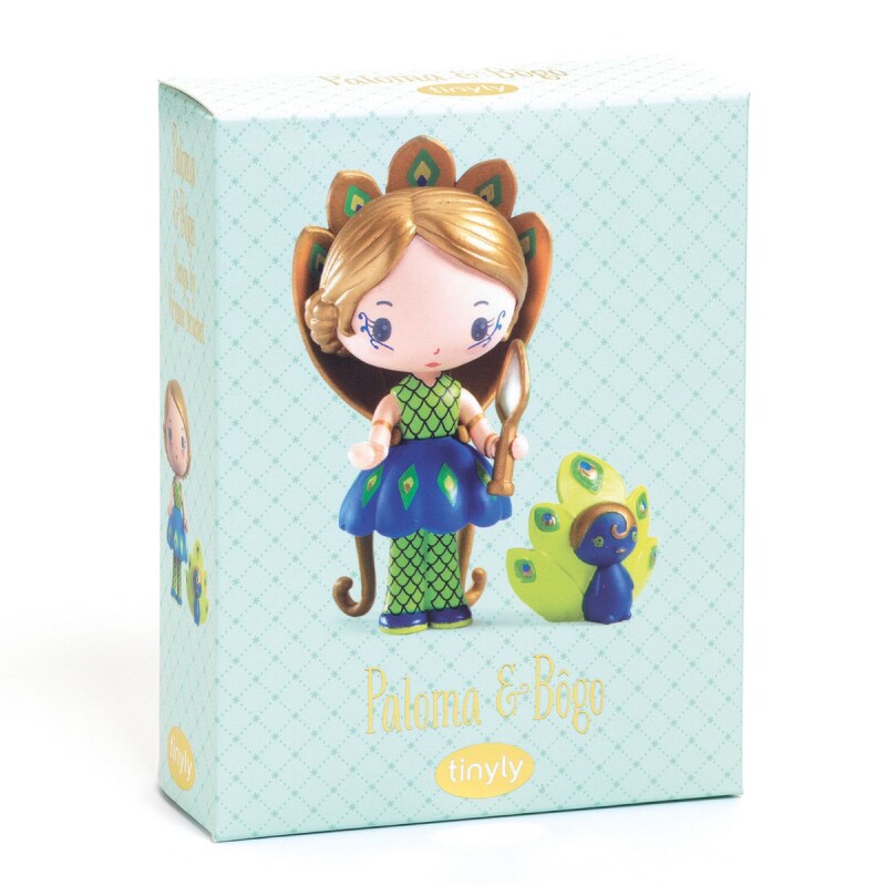 Muñeca Coleccionable Tinyly Paloma & Bôgo