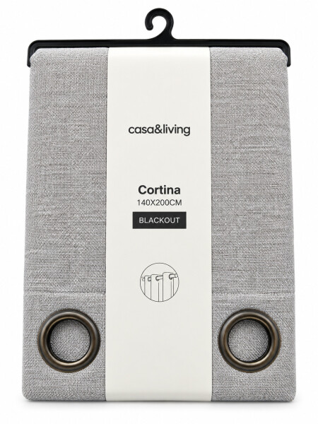 CORTINA BLACK OUT BEIGE