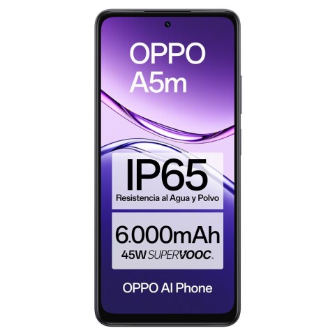 Celular Oppo A5M 4G 256GB 8GB RAM Morado