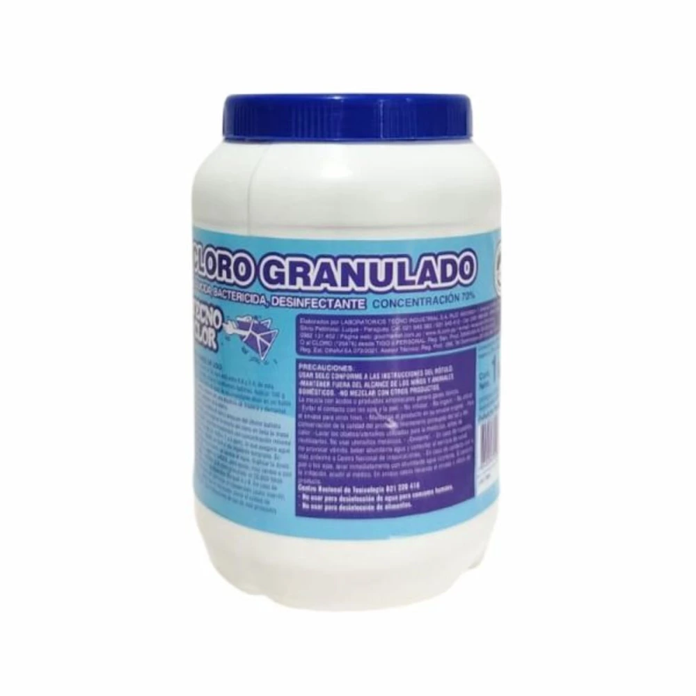 TECNOCLOR CLORO GRANULADO X 1 KG UNID.